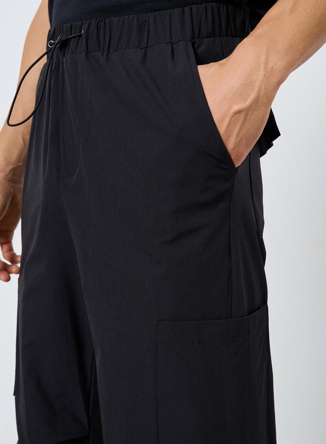 ستايلي بنطلون كارجو رجالي بقصة مريحة بتصميم ستريت وير - Image 3